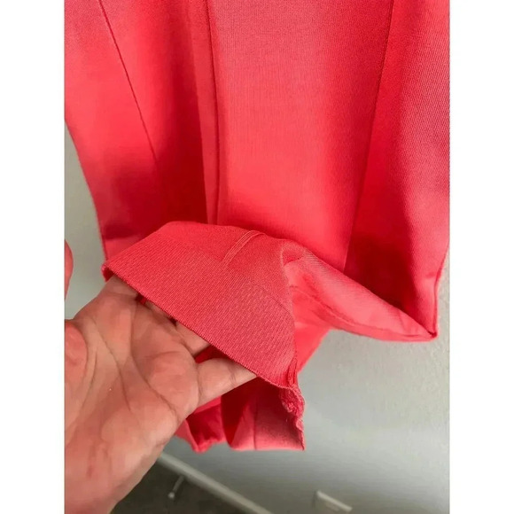 Narciso Rodriguez ribbed bodycon halter bandage dress size 42 made in Italy - Picture 9 of 9